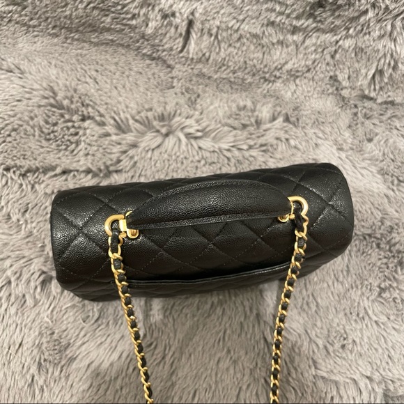 Chanel mini top handle caviar - Picture 5 of 16